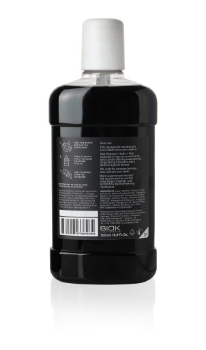 ECODENTA Ústna voda s čiernym uhlím 480 ml