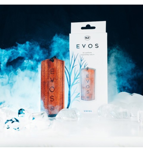 Vôňa do auta K2 EVOS VIKING, drevený prívesok