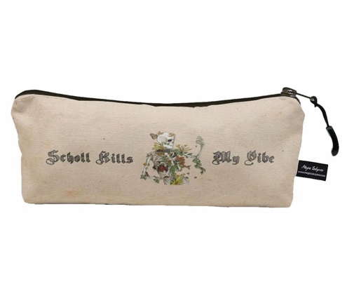 SCHOOL Pencil Case bag school zabíja moje PRINT vibračné doplnky