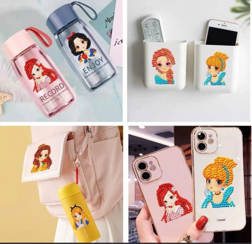 DIAMANTOVÁ VÝŠIVKA PRE DETI 5D Scrapbook Stickers