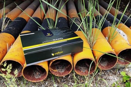 yellowBAND súdržný obväz 5cm x 4,5m; čierna