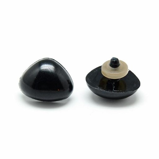 Nos na hračky trojuholníkový plastový 13x18mm 50 ks