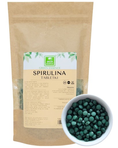 Spirulina 250 mg tablety 1000 tabliet VEGÁNSKE PRÍRODNÉ VEGE RIASY