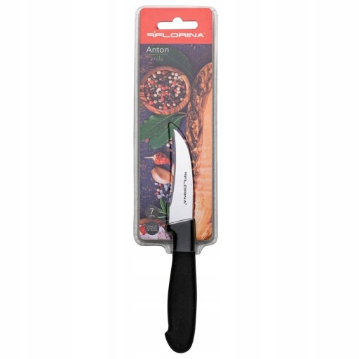ANTON NÔZ NA ZELENINU 7CM ZAKRNUTÝ NEREZ