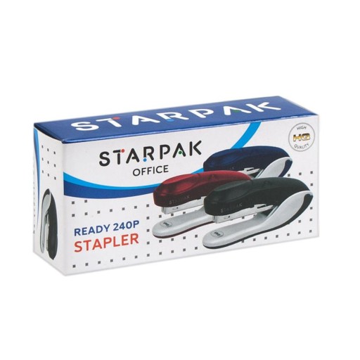 KANCELÁRSKA ZOŠÍVAČKA 12K STARPAK NAVY BLUE