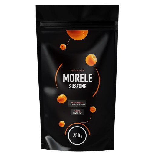 Prírodná sušená marhuľa 250 g HiFOOD Seedless FREE PREMIUM BEZ SÍRY