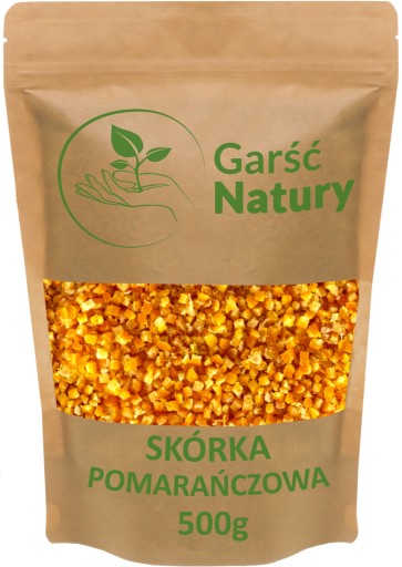 KANDIDOVANÁ POMRANČOVÁ KÚRA 500g kocky pomaranča 0,5 kg Tal