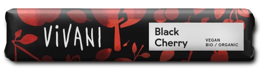 TYČINKA HORKEJ ČOKOLÁDY S ČEREŇOVÝMI CRUNKY, BIO