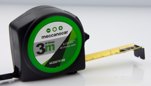 3M / 19mm PROFESIONÁLNA MIERA VALCOVANÁ - MECCANOCAR