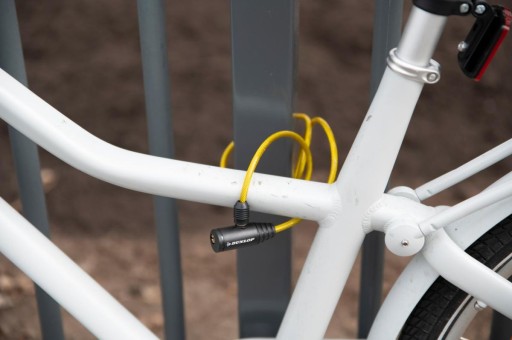 ŠPIRÁLOVÝ ZÁMOK NA BICYKEL S KĽÚČOM DUNLOP