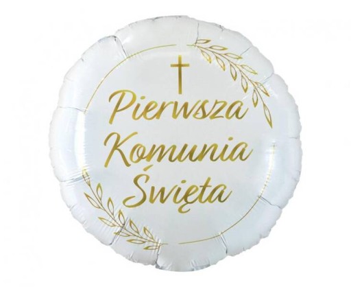 BALÓN okrúhleho fóliového BALÓNU PRI PRVOM PRIJÍMENÍ UŠI IHS 45CM
