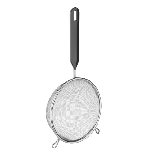 Nerezové sitko, 16 cm, antracit