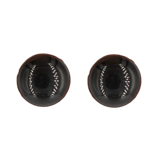 Bezpečnostné oká na hračky 18mm čierne
