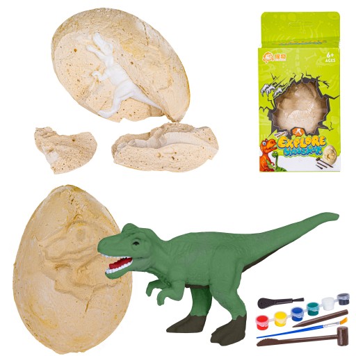 Súprava na archeologické vykopávky VAJÍČKO S DINOSAUROM Malým archeológom Paints