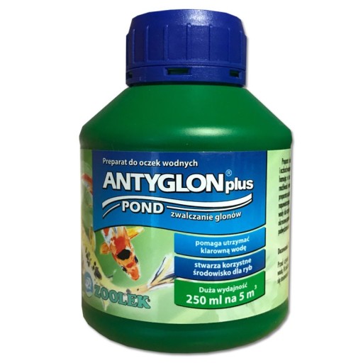 ZOOLEK Antyglon Pond Plus 250ml Bojuje proti riasam