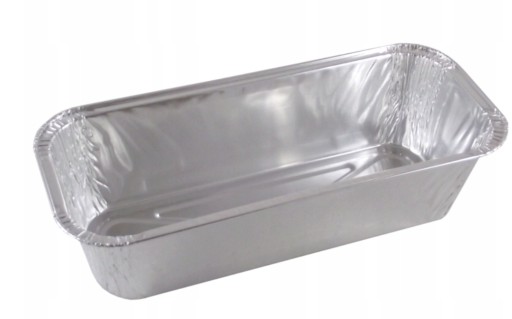 600ml hliníkové formy na paštétu, 10 ks