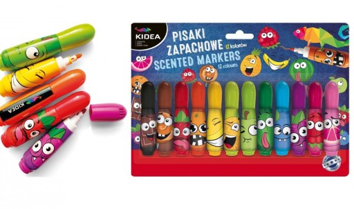 2x KIDEA OVOCNÉ VOŇAVÉ PERÁ 12 FAREB