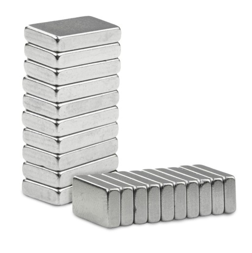 SILNÉ NEODYMIOVÉ MAGNETOVÉ MAGNETY 10 KS