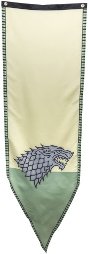 HRA O TRÓNY LÁTKOVÝ PLAKÁT BANNER TURNAJ STARK