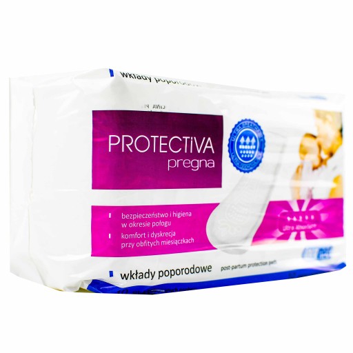 Hygienické vložky, popôrodné hygienické vložky, 10 kusov