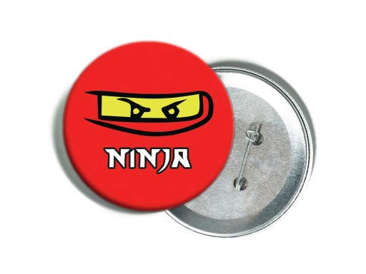Narodeninový odznak zo série Ninja