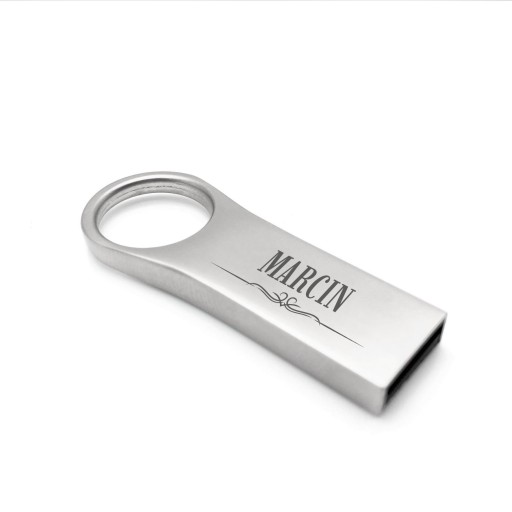 Kovový mini disk so slotom 1 GB USB 2.0 + GRAVÍROVANIE MENA ZA DARČEK