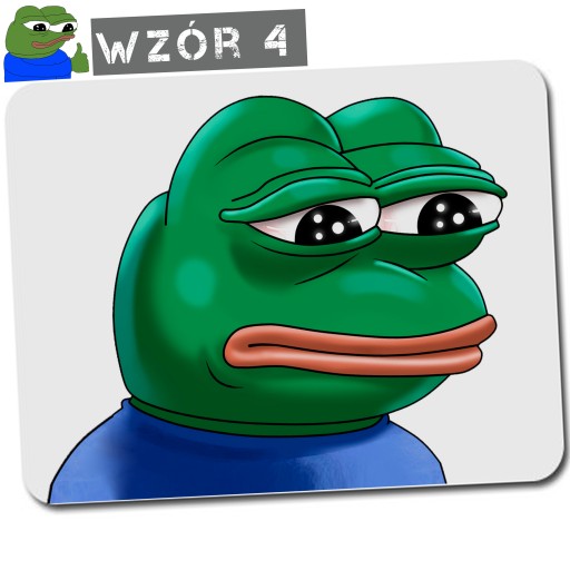 PEPE THE FROG MOUSE PAD SAD FROG MEME