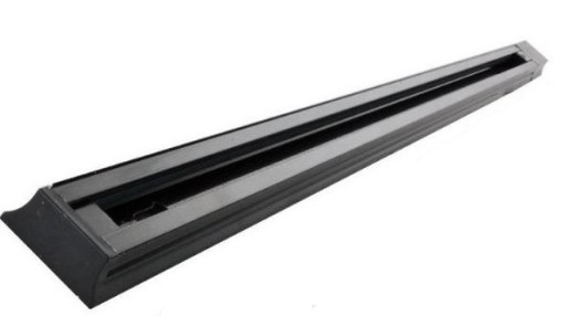 JEDNOFÁZOVÝ KOĽAJŇOVÝ PÁS 100 CM, ČIERNA