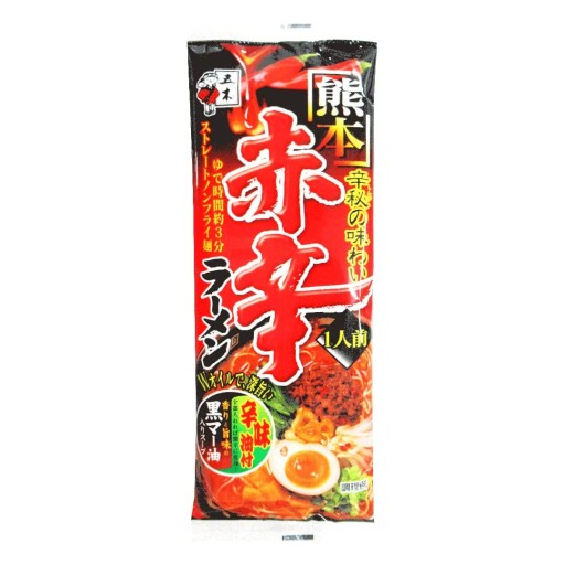 Ramen Kumamoto Aka Kara s miso, čili 103g Itsuki Japan