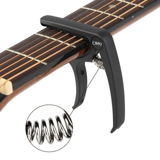 CAPO CAPO NA AKUSTICKÚ KLASICKÚ GITARITU, STRUNOVÝ NÁKRYT