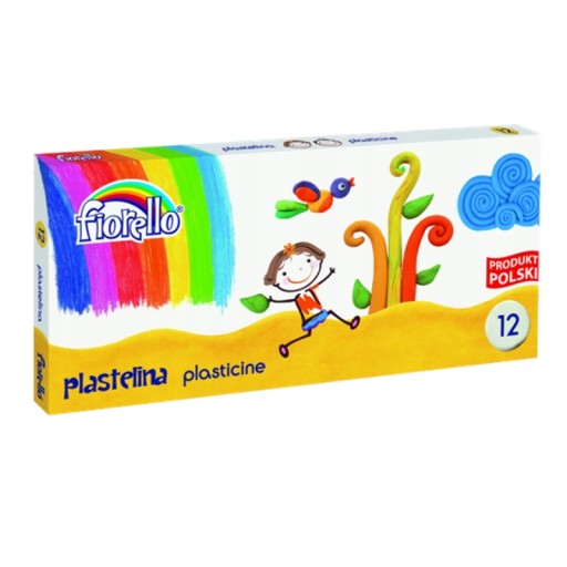 FIORELLO PLASTICINE 12 farieb, neznačkujúce