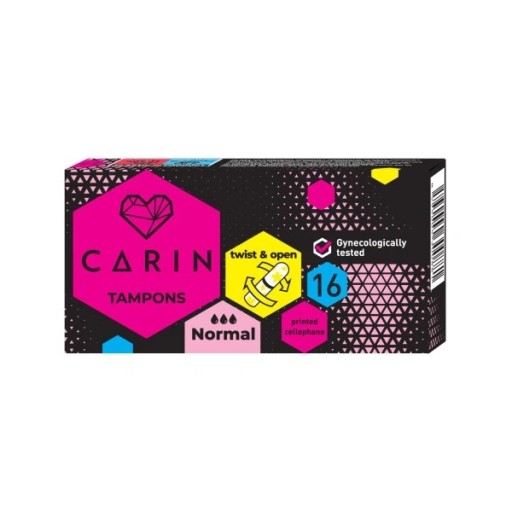 CARIN Tampóny Normal 16 ks.
