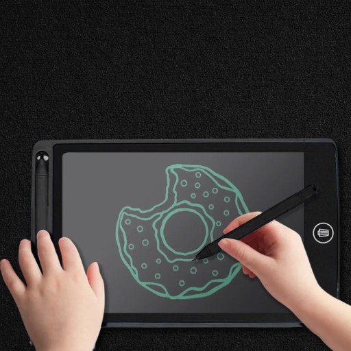 8,5-PALCOVÝ GRAFICKÝ TABLET NA KRESLENIE, OBRAZOVANIE, TABUĽKA LCD, ČIERNA