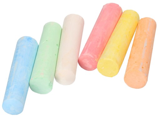 Chodníková krieda VEĽKÁ - JUMBO 2489 VEĽKOOBCHOD HRAČKY BIELA