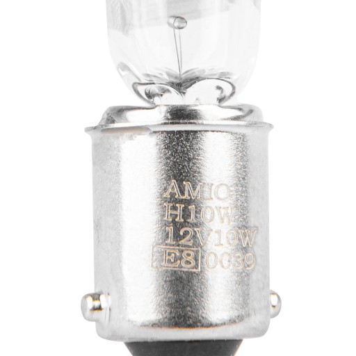 AUTOŽIAROVKY H10W BA9s 10W 12V POMOCNÉ JEDNOTLIVÉ SCHVÁLENIE 2 KS.