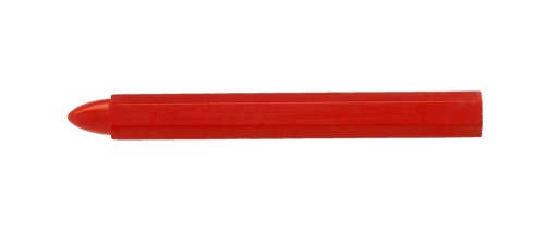 Červená technická krieda 120mm 12ks Hogert HT3B775
