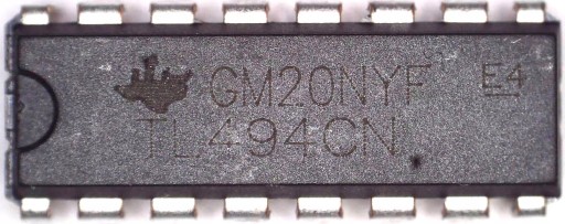 TL494CN DIP16 PWM regulátor Texas Instruments