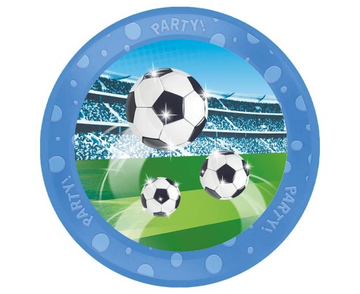 Tanier Futbalový tanier na opakované použitie 21 cm