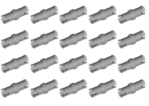 LEGO Technic Pin 1,6x0,68x0,64 cm svetlosivá 4211807 3673 - 20 ks