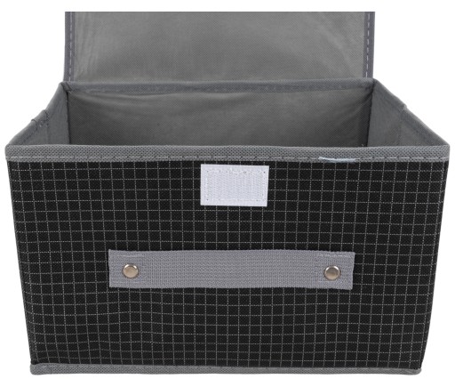 ORGANIZER BOX KONTAJNER SO SUCHÝM CESTOM NA PRÁDLO TEXTILNÁ KRABIČKA 26x20x16