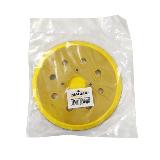 Brúsny kotúč na suchý zips 150 mm s penou, 8 otvorov