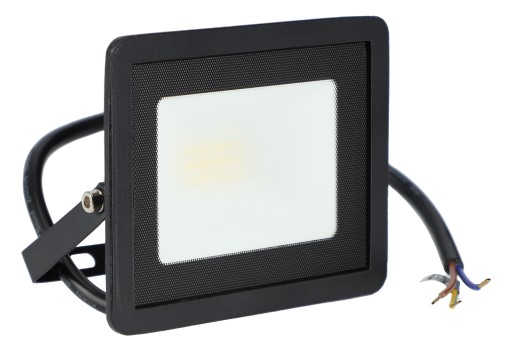 SLIM LED reflektor 10W halogénová lampa čierna
