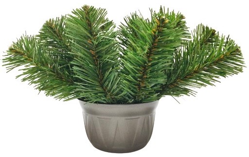 UMELÉ UMELÉ POZADIE kvetináč 13 cm ťažký do kytice CINTORINOVEJ