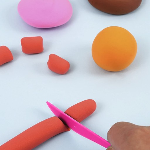 Penová hmota plastelína Polymérová hmota Magic Play súprava cesta x 48