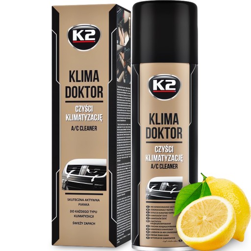 K2 KLIMA DOKTOR 500 ML Pena na čistenie klimatizácie a odstraňovanie plesní