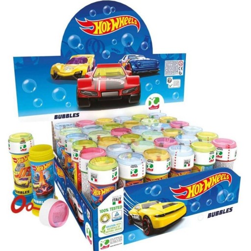 DISNEY HOT WHEELS MYDLOVÉ BUBLINY 60 ml + LABYRINTOVÁ HRA