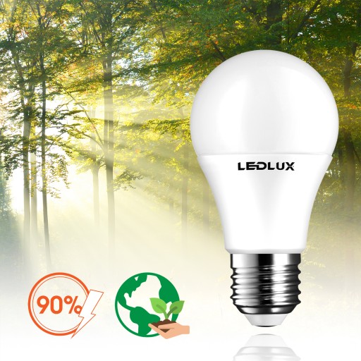 E27 LED žiarovka 18W = 130W SMD 6000K studená Premium LEDLUX nebliká