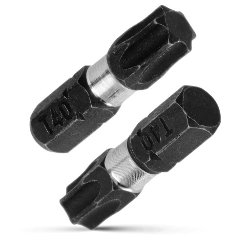 NÁRAZOVÉ HROTY ÚRAZOVÝ BIT SILNÝ SKRUTKOVACÍ BIT TX40 25 MM