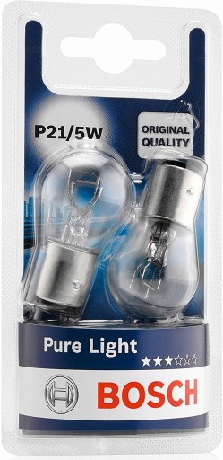 Bosch Pure Light 380 žiaroviek 12V 21/5W P21/5W 2ks