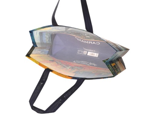 V Van Gogh Terrace Starry Night Lunch Bag